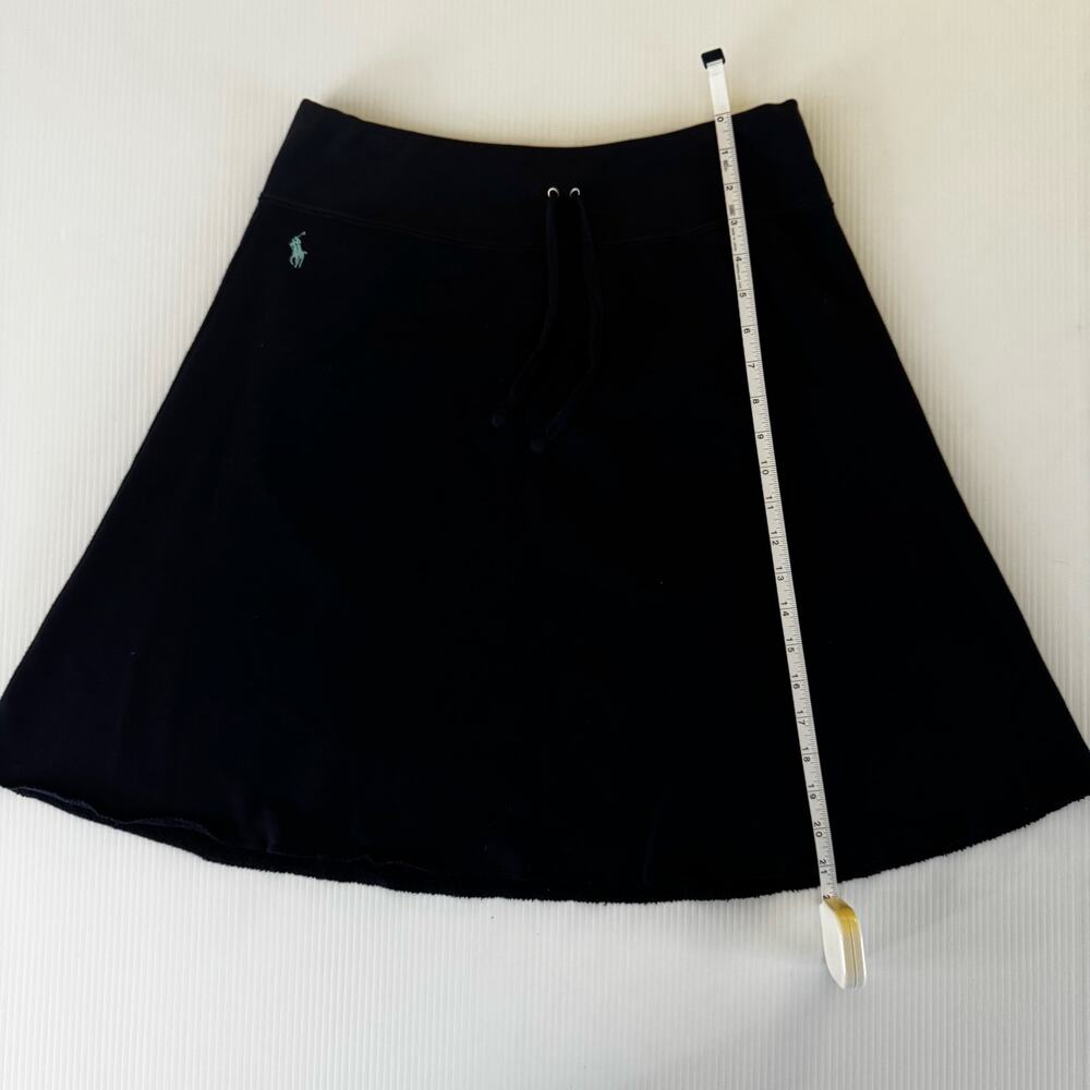 Ralph Lauren Cotton Skirt Medium A-Line Navy Athleisure Old Money Cruise Resort - Picture 7 of 16